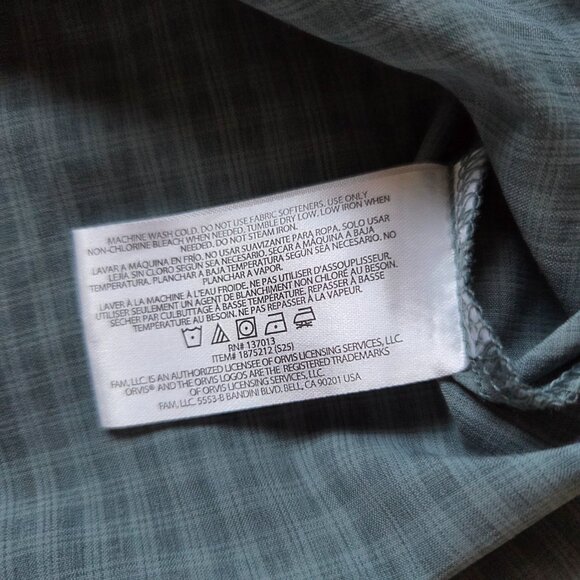 Orvis Classic Collection Button Up Shirt Mens 3XL Polyester Outdoor Performance - Picture 8 of 9